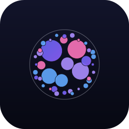 Bubble Map — Data Studio chart