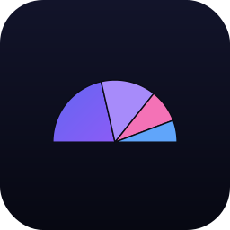 Semi-Circle Pie Chart — Data Studio chart